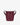 hyer goods recycled leather cinch bucket bag burgundy#color_burgundy