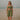 Green Stripe Cotton Bermuda Shorts