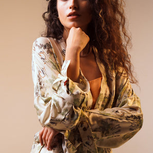 Printed Kimono