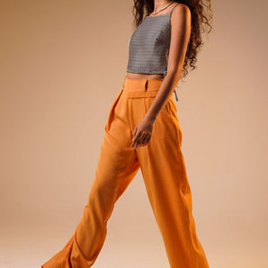 Mango Wide Leg Trouser