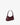 recycled genuine leather mini shoulder bag burgundy crocodile #color_burgundy-croco