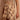 Beige Peacock Feather Wrap Skirt