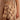 Beige Peacock Feather Cotton Wrap Skirt