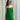 Green Marbella Silk Dress (Made-to-order)