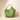 The Dawn Drift — genuine leather shoulder bag in Fresh Green