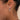 Silver Knotted Hoop Earrings