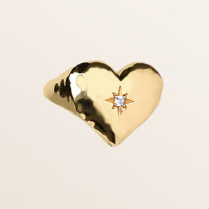 Heart Ring - Gold