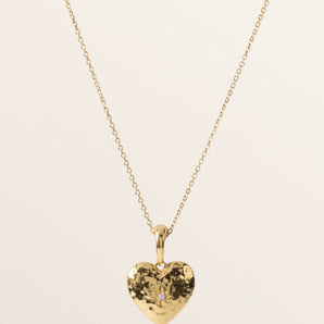 Heart Necklace - Gold