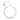 'Spud' Beaded Friendship Necklace - Pink and Silver