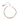 'Spud' Beaded Friendship Necklace - Pink and Gold