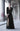Black Bareback Bridesmaid Maxi Dress - Custom Made - Bastet Noir