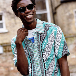 HUMMINGBIRD Rayon Shirt - Summer Green