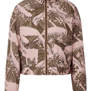 VIVI - Organic Cotton Bomber Solid - Pink Wave