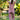 Adult Pink Chunky Cord Dungarees