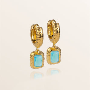 Luna Earrings Parabia Chalcedony