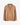 Sustainable leather blazer with relaxed fit in black #color_camel