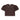 Frances Linen Cropped Blouse with Embroidered Trims  - Chocolate