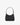 recycled genuine leather everyday shoulder bag black#color_black