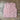 Pink Mohair pointelle knit vest on a wooden surface