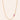 Lopsided Gemstone Necklace - Rose