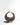 HYER GOODS convertible python handheld halfmoon bag clutch with extra straps Piccola ring bag #color_brown-python-embossed