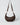 HYER GOODS convertible crossbody hobo  crescent bag Piccola ring bag #color_chocolate