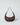 HYER GOODS convertible crossbody hobo  crescent bag Piccola ring bag #color_chocolate