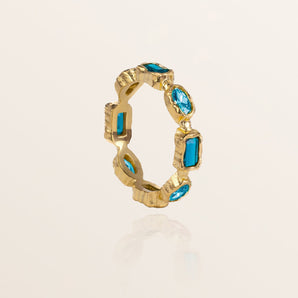 Sunrise Ring - Aqua