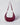 hyer goods ring bag convertible leather hobo crescent bag dark red#color_bordeaux