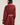 Red and Pink Reversible Everyday Cotton Trench Coat - Custom Made - Bastet Noir 