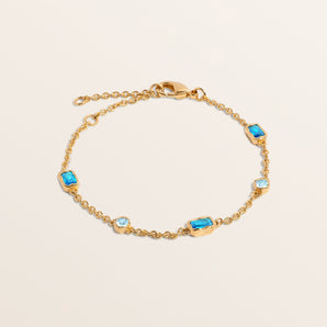 Stellar Bracelet - Topaz & Aqua