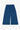 Womens wide leg culotte trouser in Japanese Denim. Amelia Wide Leg Trouser by Saywood. Natural indigo, cotton.