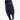 Navy plaid headband on a white background