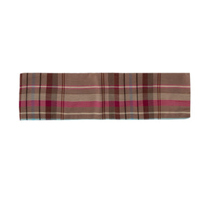 Heidi Headband, Zero Waste, Pink Check | Deadstock Cloth