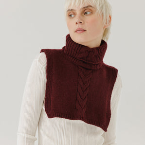 Pynė: Hellebore Alpaca Wool Neckwarmer