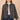 Yumi Grey Patchwork Boxy Jacket