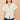 Yumi Ivory Knitted Viscose Kimono Cardigan With Buttons