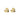 'A Good Listener' Small Gold Heart Earrings