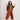 Linen Jumpsuit - Ada - Burnt Orange