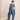 Ada Linen Jumpsuit - Aegean Blue