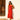 The Amelie Ruffled Dress in red