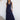 The Athena Maxi Dress in navy blue