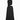 The Ava Asymmetric Maxi Dress in black