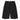 The Sienna Pleated Shorts in black