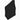 The Ava Asymmetric One-Shoulder Top in black