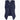 The Lucia Tie Vest in navy blue