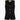 The Rosalie Buttoned Vest in black