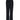 Black Cotton High-Waisted Relaxed Wide-Leg Pants - Custom Made  - Bastet Noir