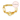 Rectangular Link T-Bar Bracelet - Gold