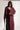 Burgundy Cotton Oversized Everyday Trench Coat - Custom Made - Bastet Noir